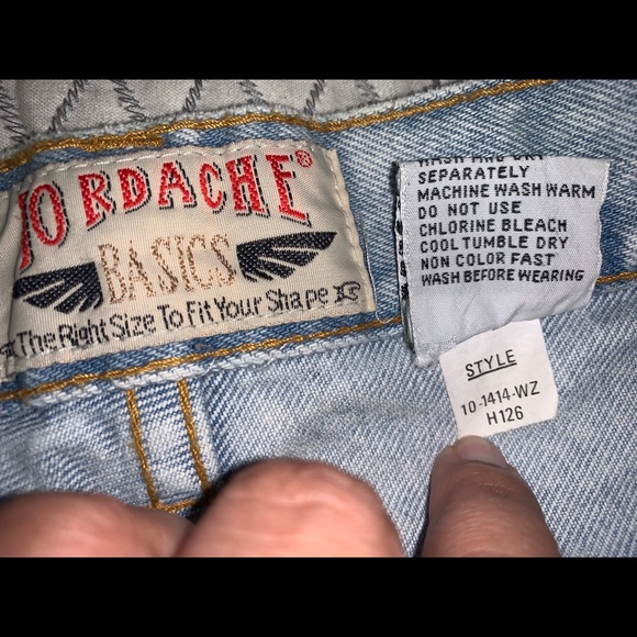 Vintage Jordache high waisted jeans - 7/8 - Picture 8 of 10